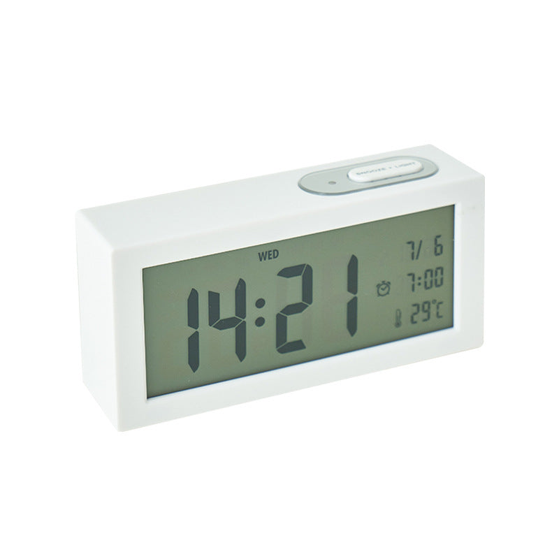 Digital Alarm Clock with Large Contrasting LED Display and Temperature Display Bowlift