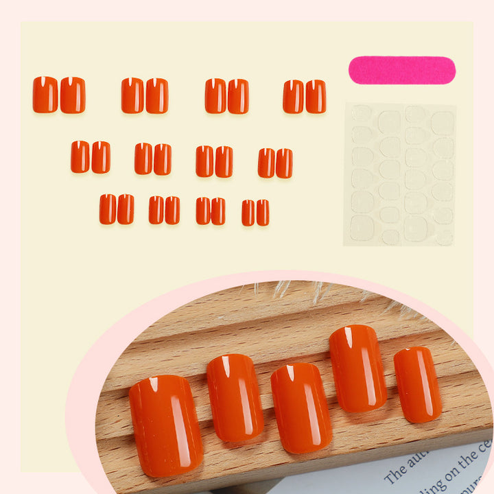 Acrylic nail set with striking, glossy surface Bowlift
