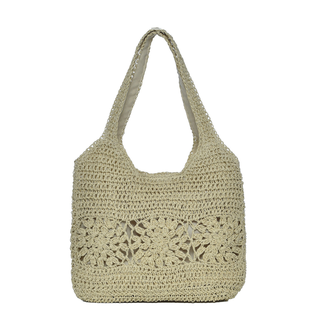 Crochet shoulder bag in modern design Bowlift
