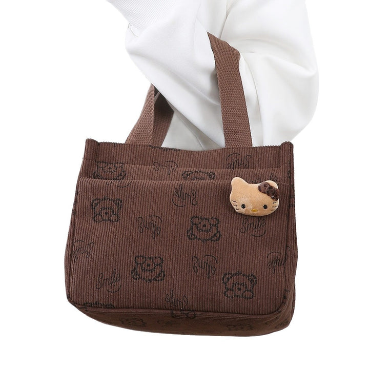 Cute Fun Cartoon Themed Mini Tote Bag Bowlift