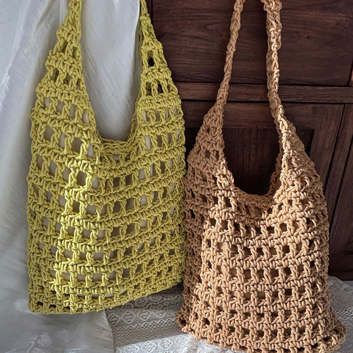 Handwoven shopping and tote bag Bowlift