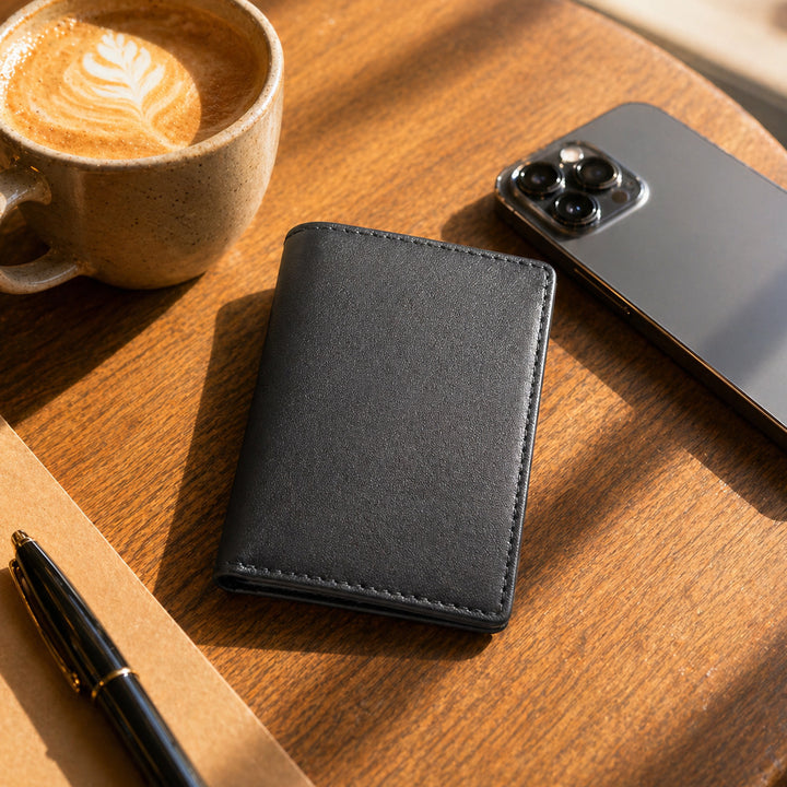 Premium Leather Wallet Case Bowlift