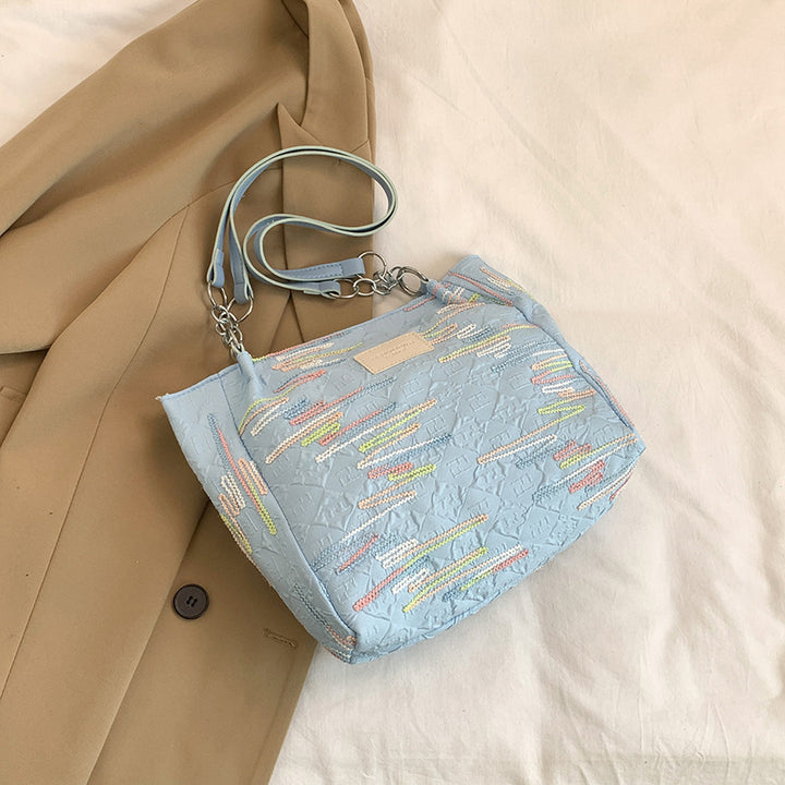 WoColorful Embroidered Hobo Bag Bowlift