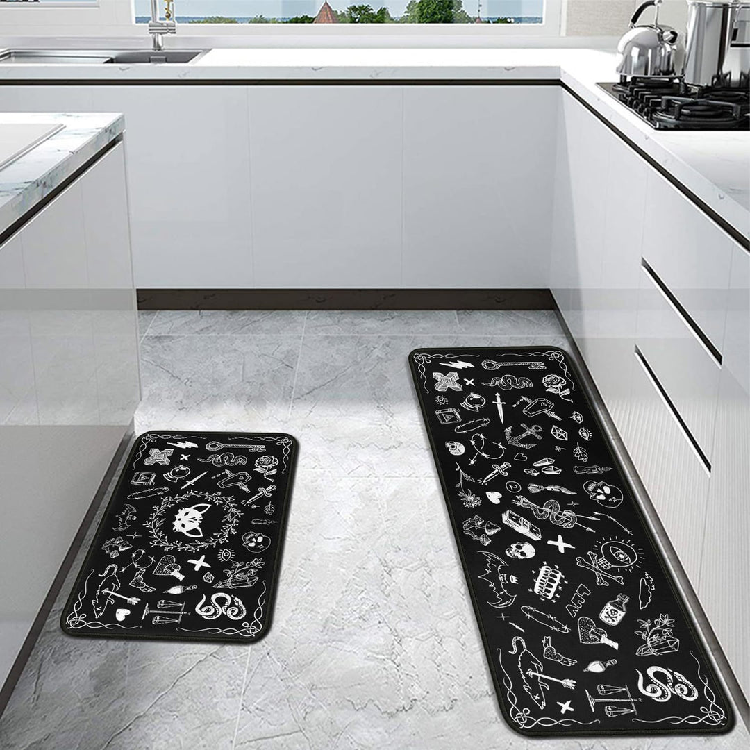 Kitchen Comfort Anti-Fatigue Mat Set Bowlift