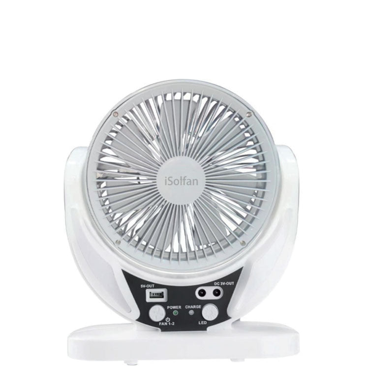 Ladies Portable Solar Fan with Integrated LED Lighting Bowlift