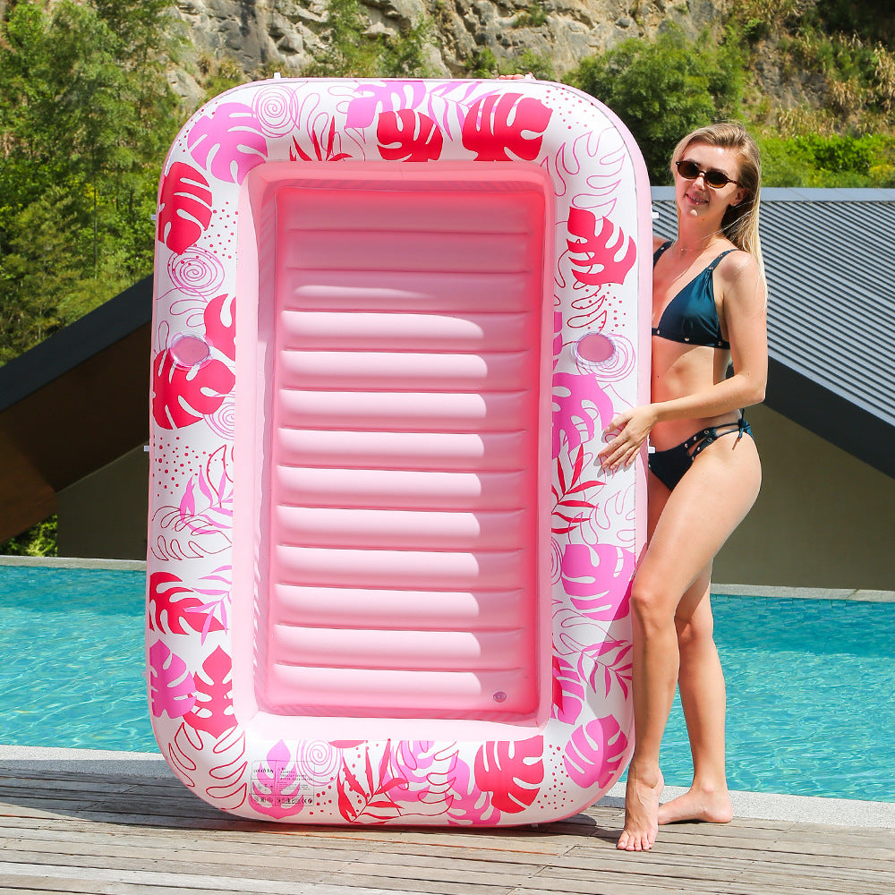 Women Inflatable Lounge with Headrest Bowlift
