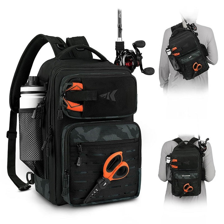 Tactical Fishing Gear Sling Bag Bowlift