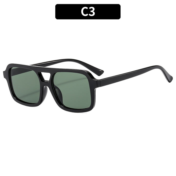 Modern Retro-Inspired Square Sunglasses
