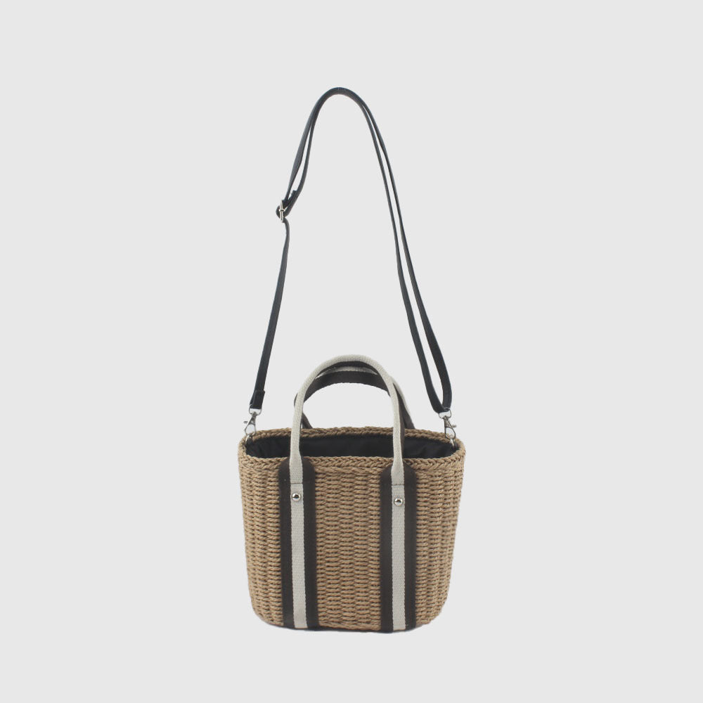 Shopping bag in modern basket design Bowlift
