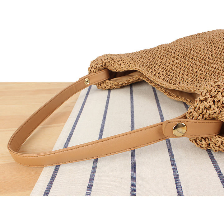 Shoulder bag made of sustainable synthetic braid with sturdy carrying straps Bowlift