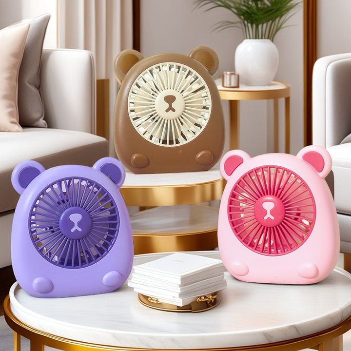 Portable Mini Hand Fan in Animal Design Bowlift