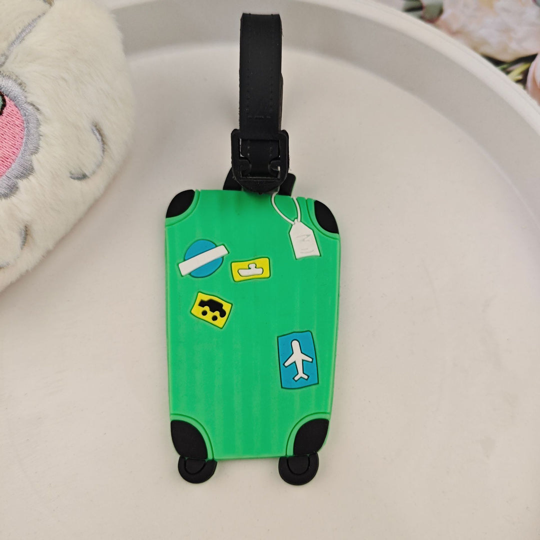 Unisex luggage tag in playful suitcase design Bowlift