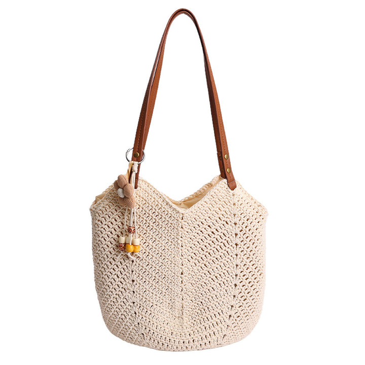 Handmade straw bag Bowlift