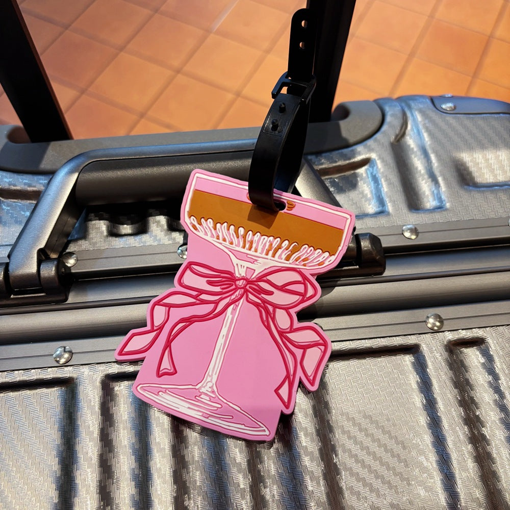 Mountain Adventure-Themed Luggage Tag Bowlift