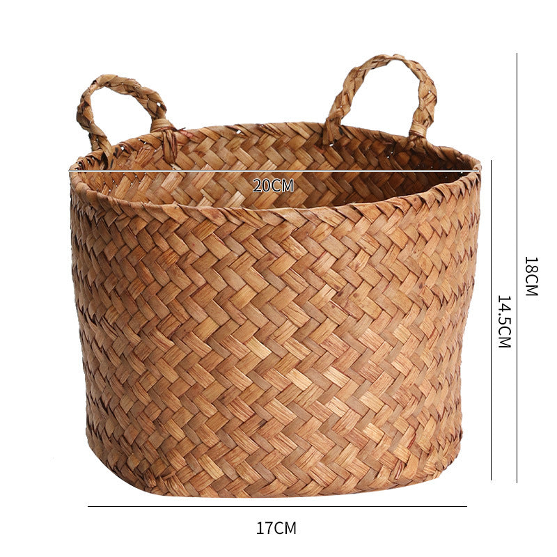 Multi-Functional Handwoven Storage Basket Bowlift