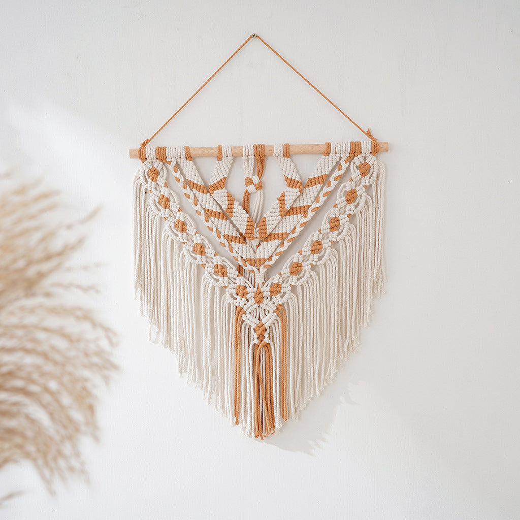 Macrame Geometric Wall Tapestry Bowlift