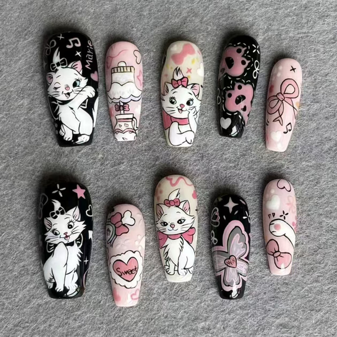 Whimsical Character Nail Art Design Kit Bowlift