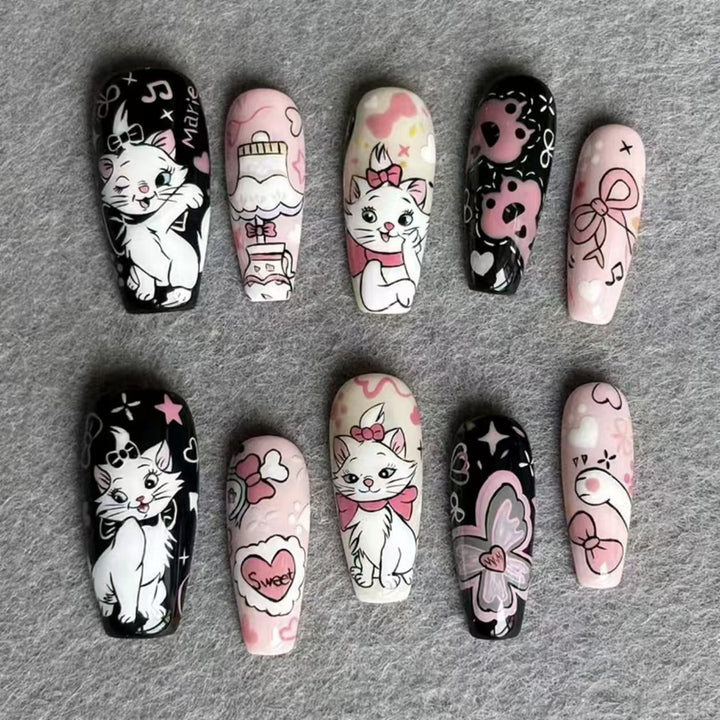 Whimsical Character Nail Art Design Kit Bowlift