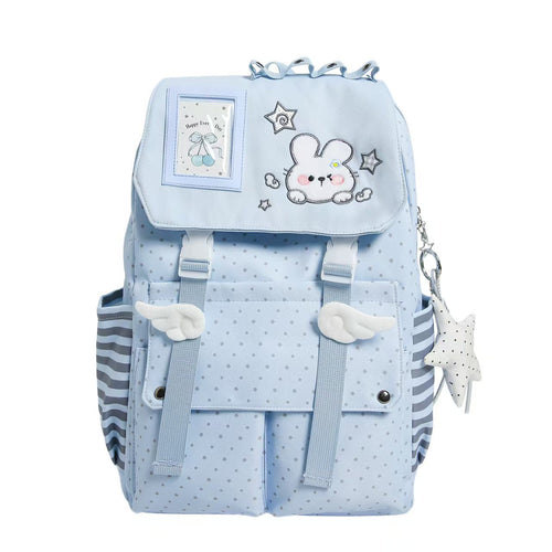 Backpack with Cheerful Animal Design and Thoughtful Compartment Layout Bowlift