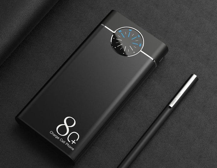 Portable power bank with innovative LED display and intelligent fast charging function Bowlift