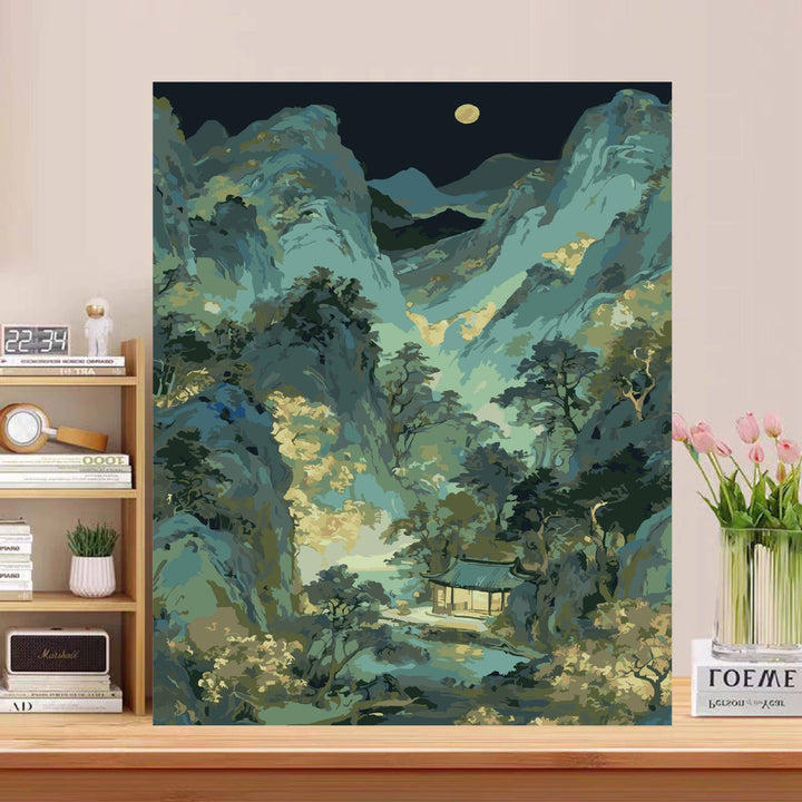 Majestic Landscape Canvas Art Print Bowlift