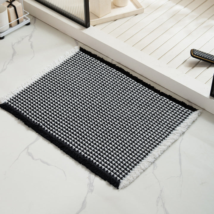 Textured Bathroom Rug Bowlift