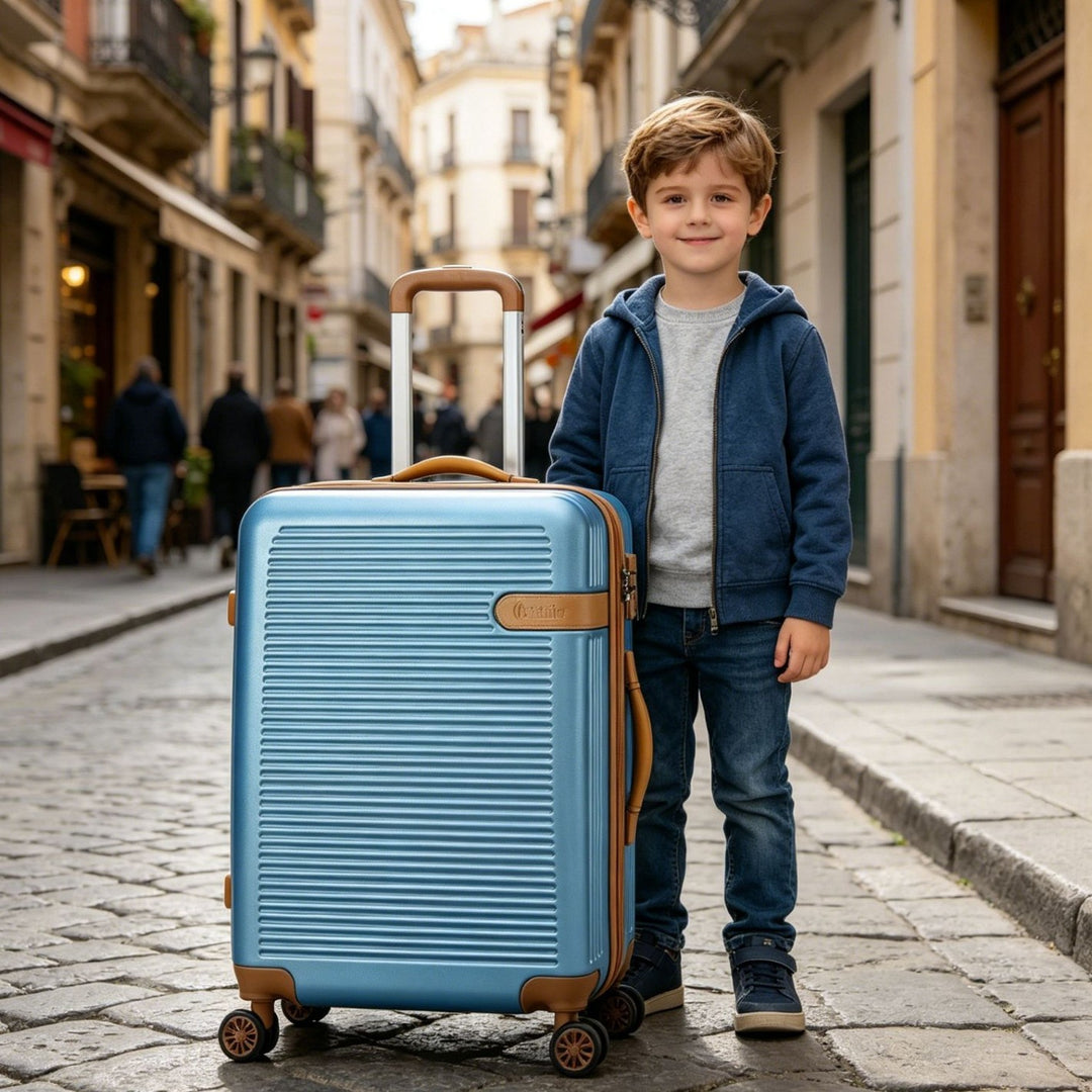 Unisex Hard Shell Expandable Spinner Suitcase Bowlift