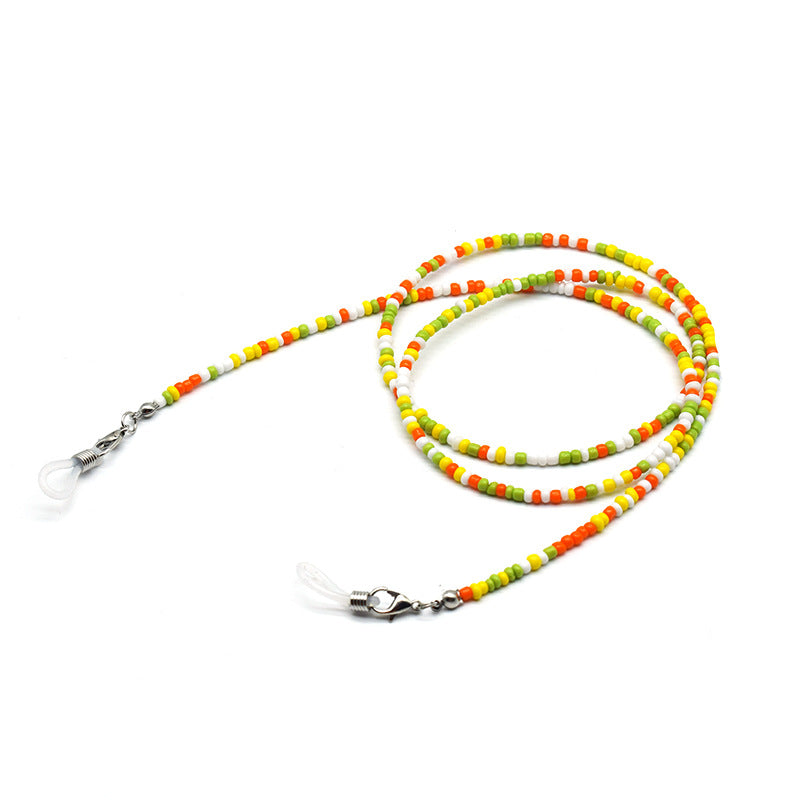 Colorful Beaded Eyewear Chain Holder Bowlift