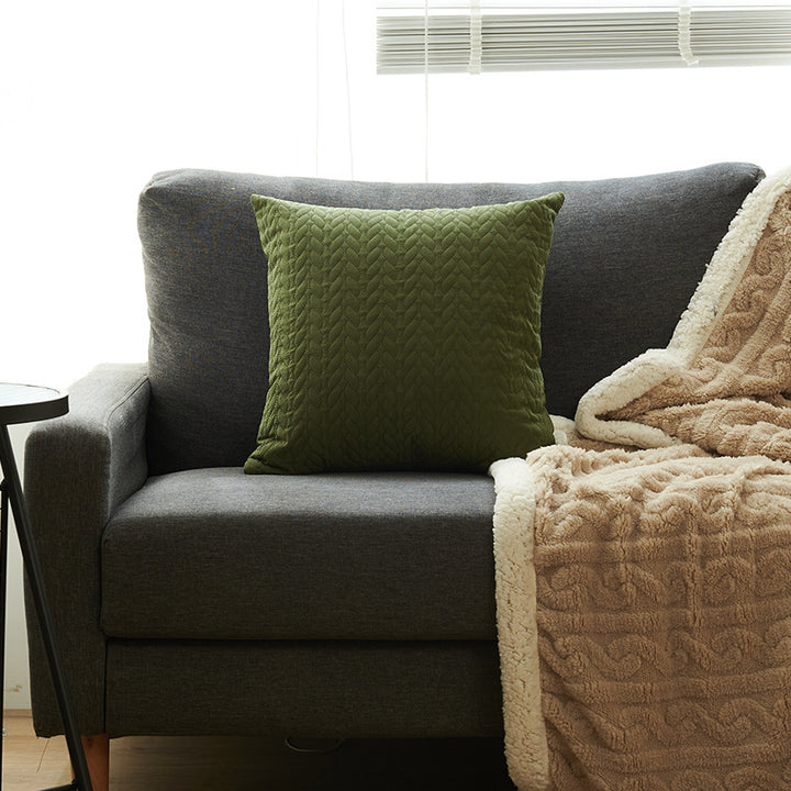 Quilted Decorative Throw Pillow