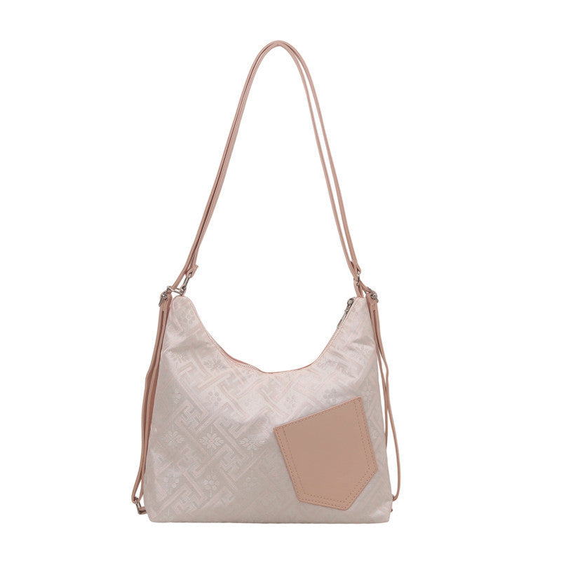 Stylish Geometric Pattern Shoulder Bag Bowlift