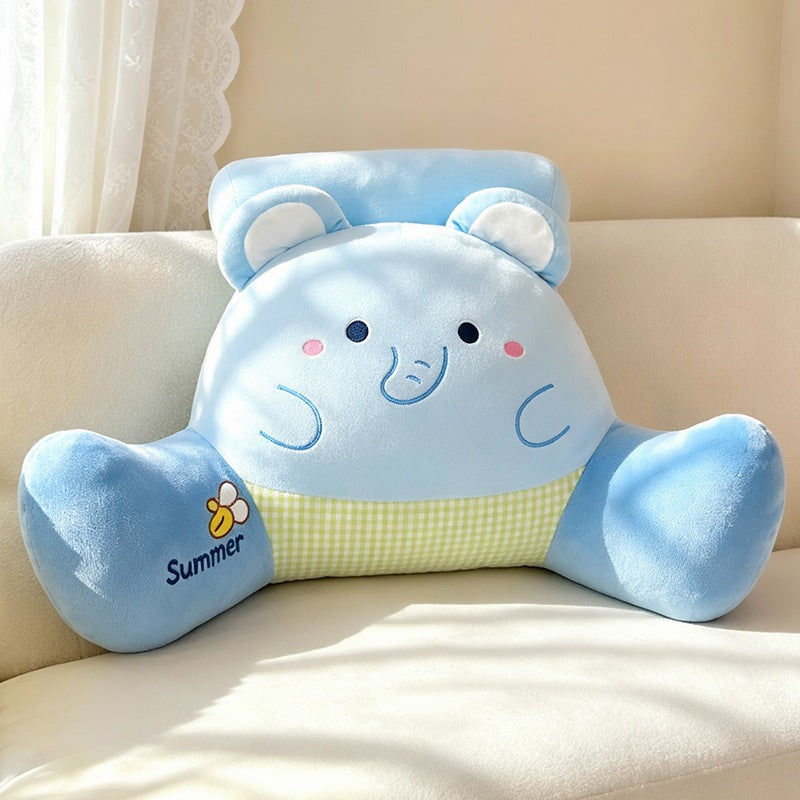 Cozy elephant pillow Bowlift