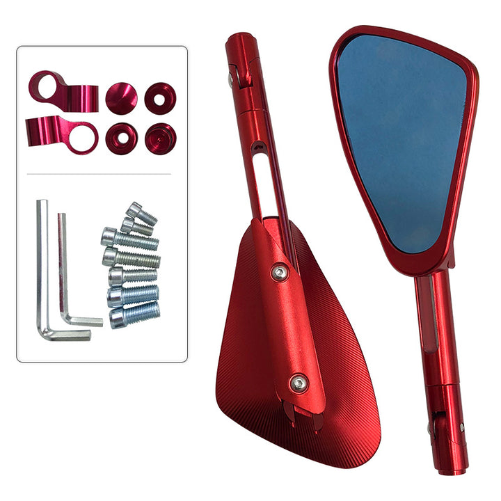Adjustable Sport Motorcycle Rearview Mirrors Bowlift