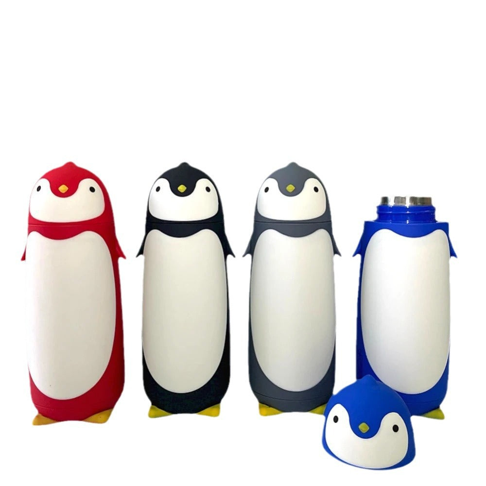 Ladies creative drinking bottle in penguin design Bowlift