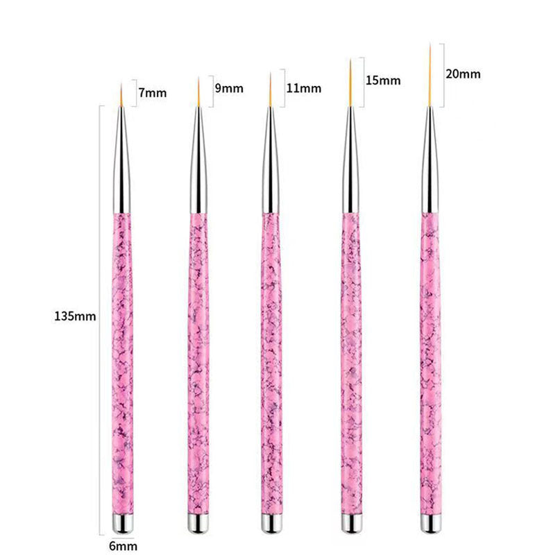 Professional Nail Art Detail Brushes Bowlift
