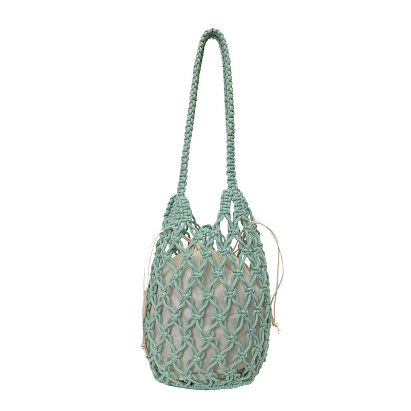 Stylish Macrame Tote Bag Bowlift