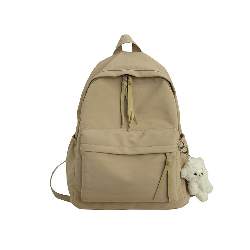 Casual Multi-Pocket School Backpack Bowlift