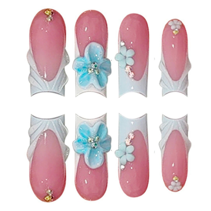 Decorative Acrylic Press-On Nail Art Bowlift