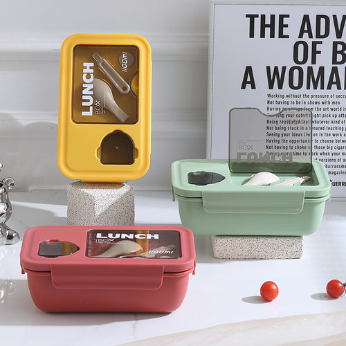 Versatile Insulated Lunch Box with Leak-Proof Design