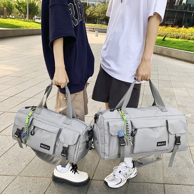Versatile Multi-Pocket Sports Duffel Bag Bowlift