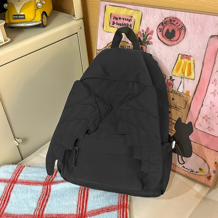 Playful Winged Design Backpack