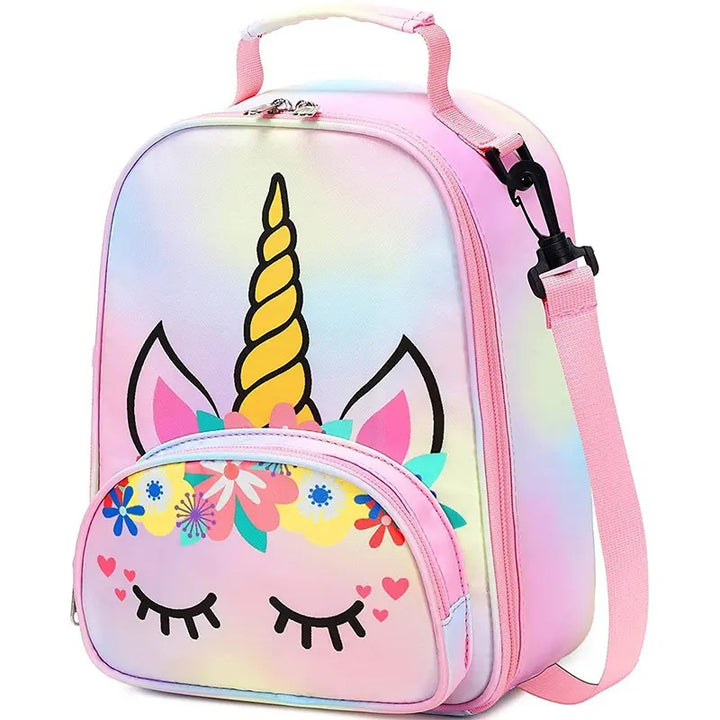 Fun Unicorn Themed Backpack Bowlift