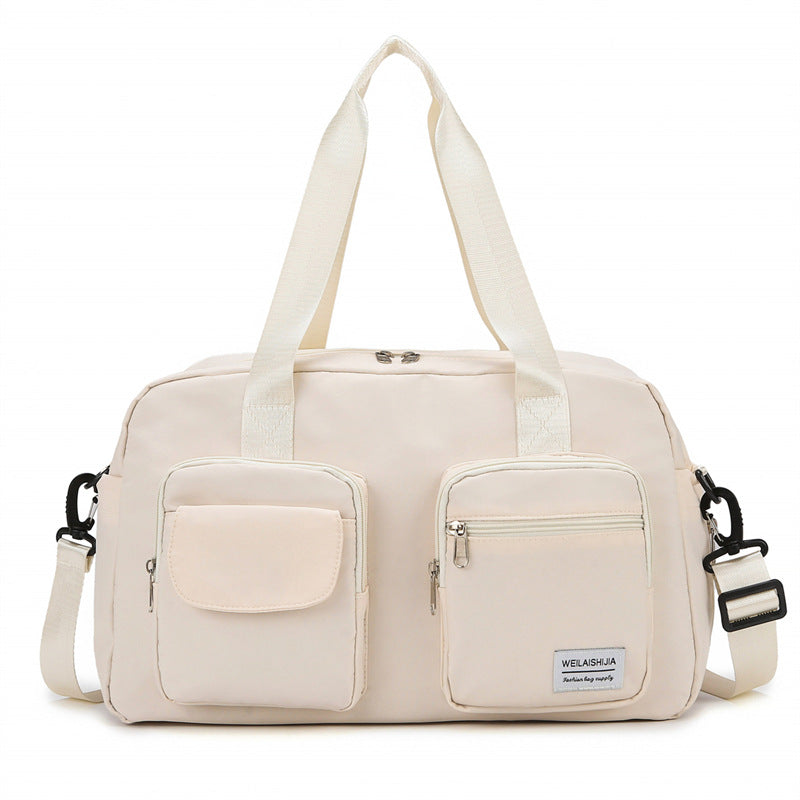 Multifunctional Travel Bag With Multiple Compartments And Adjustable Shoulder Strap Bowlift