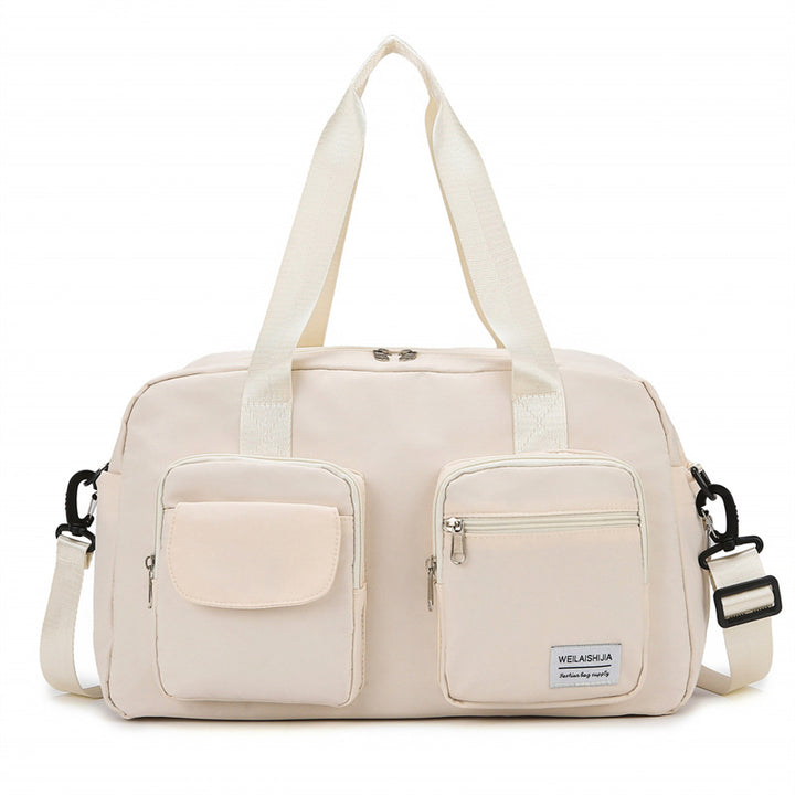 Multifunctional Travel Bag With Multiple Compartments And Adjustable Shoulder Strap Bowlift