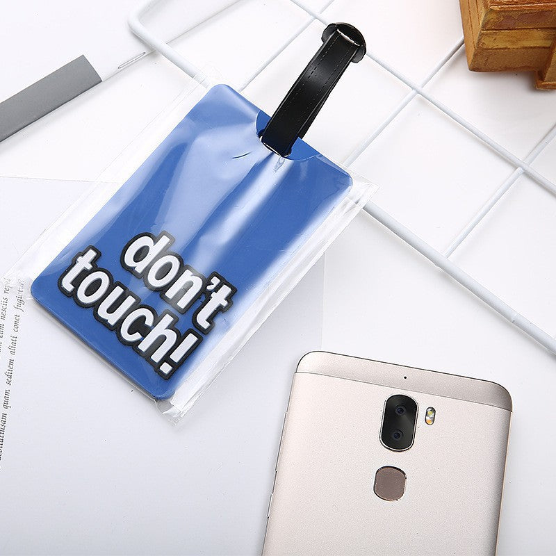 Unisex Luggage Tag with Expression Design Bowlift