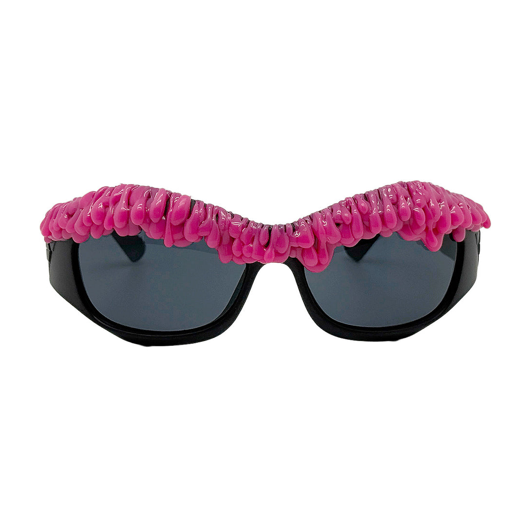 Women's creative sunglasses with innovative structure frame Bowlift