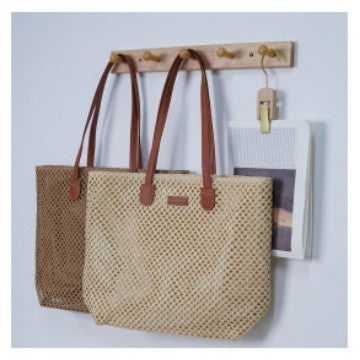 Designer Stroh Shopping Bag Bowlift