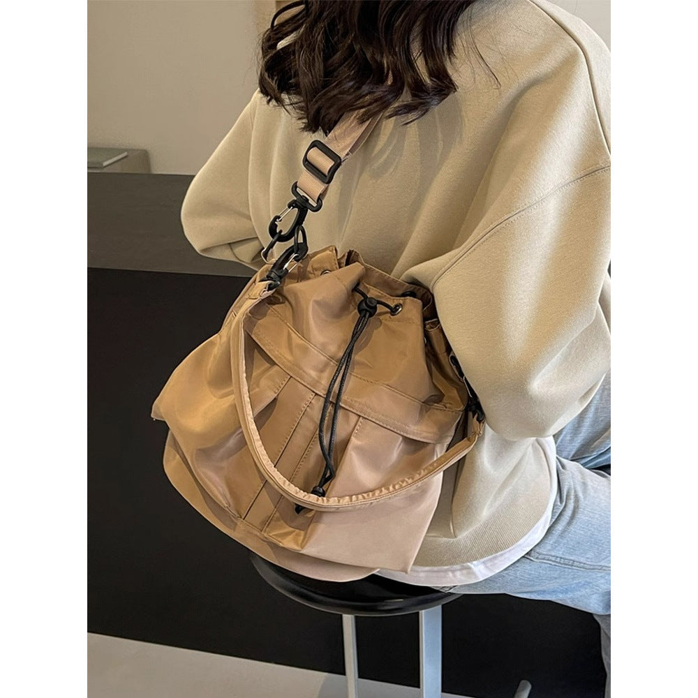 Casual Drawstring Bucket Bag Bowlift