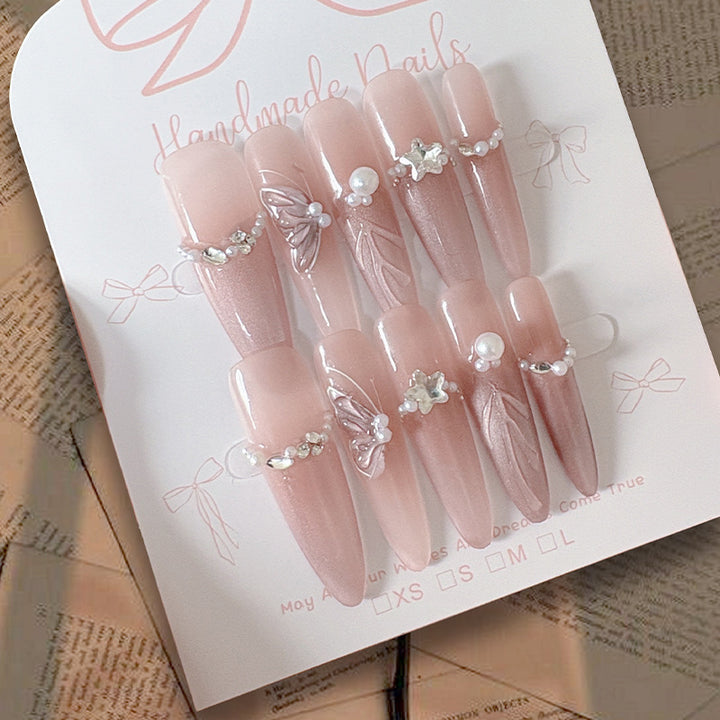 Handmade Decorative Nail Art Set Bowlift