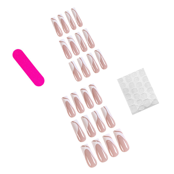 Elegant Stiletto Artificial Nails Bowlift
