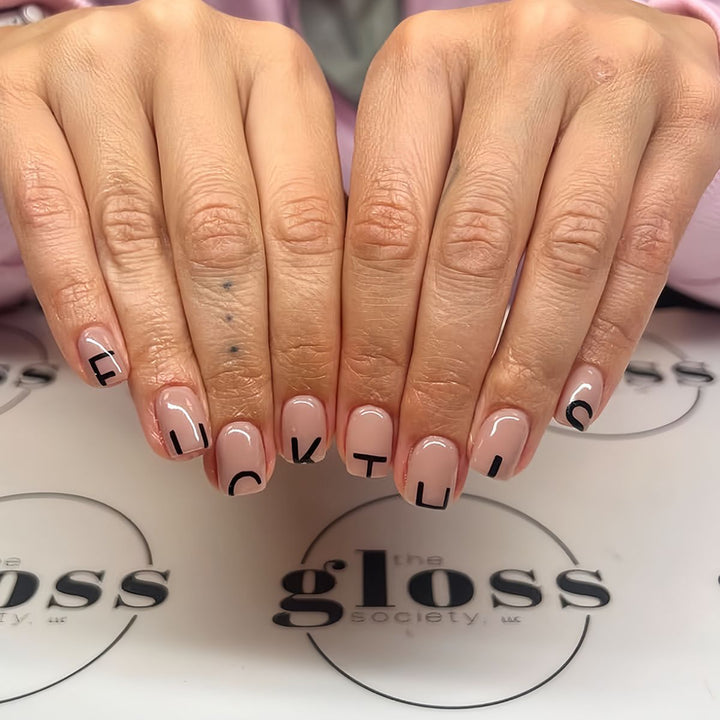 Creative 3D Bow and Pearl Nail Extensions Bowlift